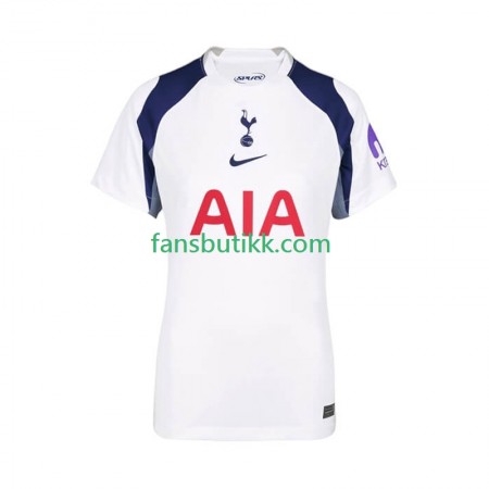 Fotballdrakt Tottenham Hotspur Dame Hjemmetrøye 2025-2026 Kortermet